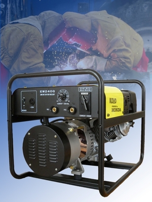KOVO GASOLINE WELDER GENERATOR EW240G 90 KG Peso per i requisiti di saldatura dei condotti
