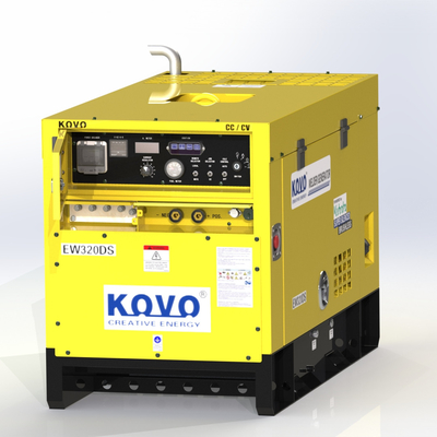 Saldatore/generatore diesel portatile KOVO EW320DST Motore ad alta frequenza e senza borse