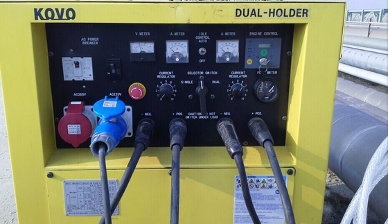 80% ciclo di lavoro nominale 40°C KOVO EW400DST Motor driven Diesel Welder Motosoldadoras