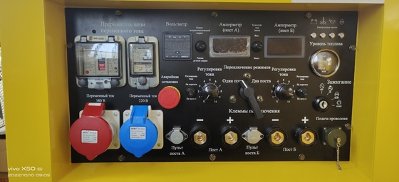 80% ciclo di lavoro nominale 40°C KOVO EW400DST Motor driven Diesel Welder Motosoldadoras