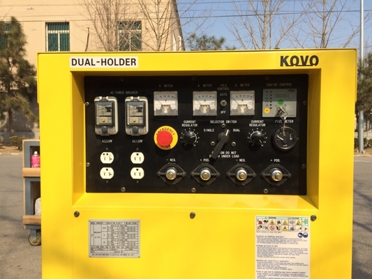 80% ciclo di lavoro nominale 40°C KOVO EW400DST Motor driven Diesel Welder Motosoldadoras