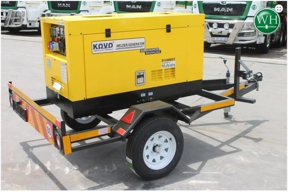 Saldatrice 30-400A EW400DST con generatore KOVO con capacità di carico di 40kva