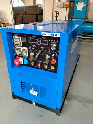 Tipo di rimorchio Generatore di saldatore diesel EW500DST con velocità 1500/1800 giri al minuto