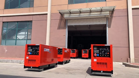 Tipo di rimorchio Generatore di saldatore diesel EW500DST con velocità 1500/1800 giri al minuto